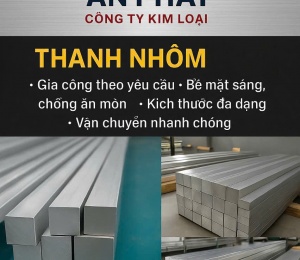 Thanh Nhôm Láp , Tròn - Vuông Đặc