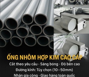 Thanh nhôm ống tròn 