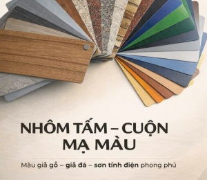 Nhôm Tấm , Nhôm Cuộn Mạ Màu